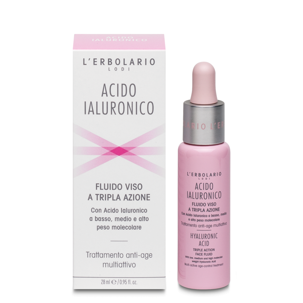 Erbolario Fluido Viso Acido Ialuronico